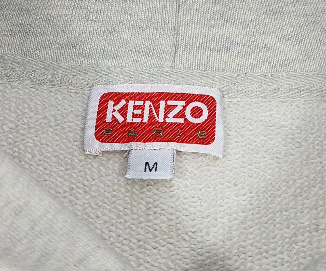 Kenzo lucky tiger hoodie - grey M – photo 3
